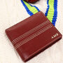 Personalised Vintage Leather Cricket Wallet, thumbnail 1 of 11