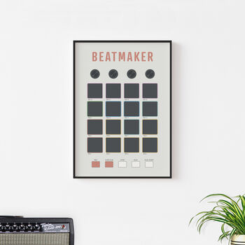 Beatmaker Print | Music Producer Poster, 8 of 8