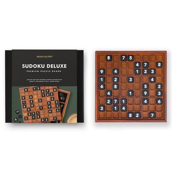 Large Deluxe Wooden Sudoku Puzzle Game, 6 of 6