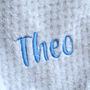 Grey Blanket And Comforter Personalised Baby Gift, thumbnail 8 of 8