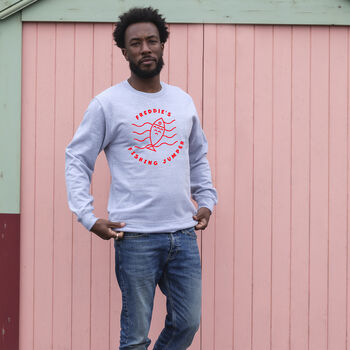Father's Day Personalised Fishing Sweatshirt, 4 of 8
