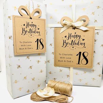 Gift Box Shaped Large Gift Tags, 2 of 8