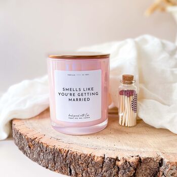 You're Getting Married Scented Candle – Engagement Gift, 4 of 10