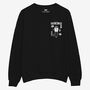 Eyes On The Fries Graphic Sweatshirt In Black, thumbnail 2 of 2