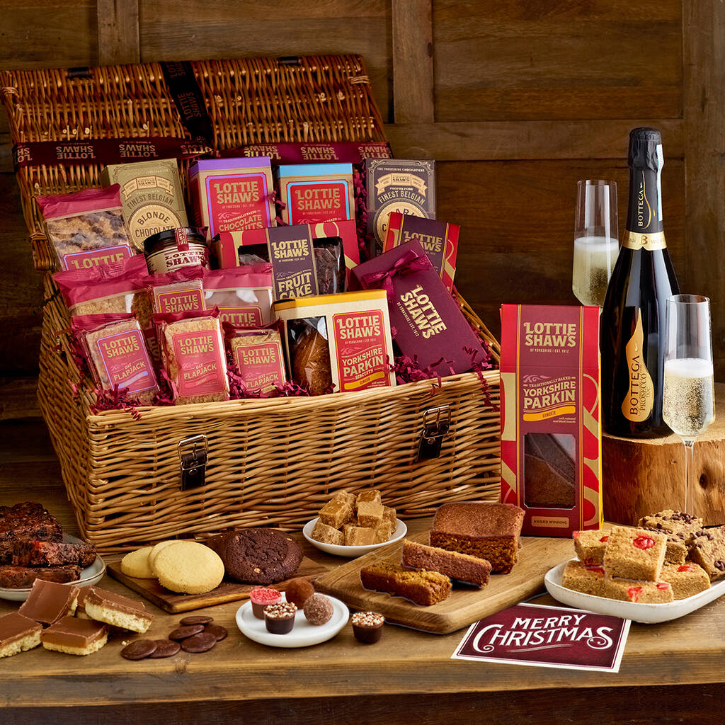 The Finest Yorkshire Basket Hamper With Prosecco, 1 of 10