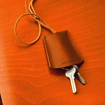 Leather Key Holder Premium Leather Diy Kit, 6 of 7