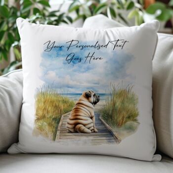 Personalised Shar Pei Dog Beach Walk Collection, 3 of 8