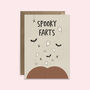 Spooky Farts Halloween Birthday Card, thumbnail 3 of 3