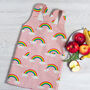 Kids Rainbow Apron | No Ties Cotton Pinafore, thumbnail 2 of 12