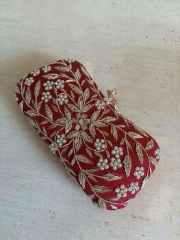 Red Frog Clasp Clutch, 4 of 9