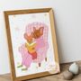 Magical Reading, Childrens Art Print, thumbnail 2 of 7