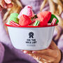 Personalised Nice List Snack Bowl, thumbnail 1 of 2