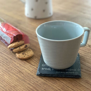 Custom Engraved Slate Coaster Gift, 2 of 3