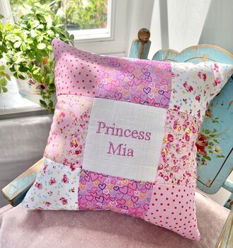 Personalised Princess Name Cushion, 2 of 10