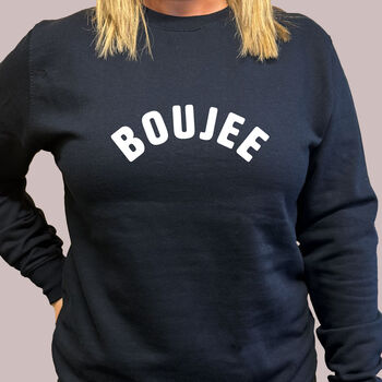 Boujee Slogan Sweatshirt, 2 of 5