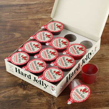Jelly Shots Natural Strawberry Flavour X 12, 15% Abv, 2 of 4