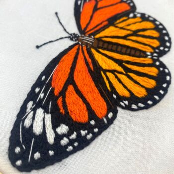 Butterfly Embroidery Kit, Beginners Kit, 4 of 9