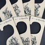 Alice Themed Baby Clothes Hanger Dividers X Seven, thumbnail 5 of 6