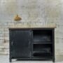 Reclaimed Iron And Wood Top Sideboard, thumbnail 4 of 5