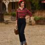 Marilyn Jeans In Selvedge Denim Vintage 1940s Style, thumbnail 4 of 4