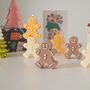 Gingerbread Man Christmas Soy Candle, thumbnail 2 of 5