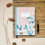 Le Jardin Calamine Pastel Pink Case Bound Notebook, thumbnail 1 of 9