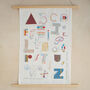 Alphabet Linen Embroidery Kit, thumbnail 9 of 9