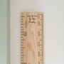 Original Natural Wood Height Chart Ruler, thumbnail 3 of 6