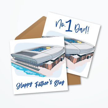 Everton Father's Day Card, Hill Dickinson Stadium, 2 of 6