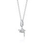 Graduation Hat Charm Necklace, Sterling Silver Or 18ct Gold Plated, thumbnail 10 of 11