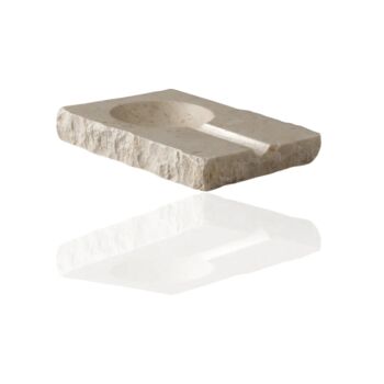 Handmade White Marble Cigar Ashtray, 6 of 6