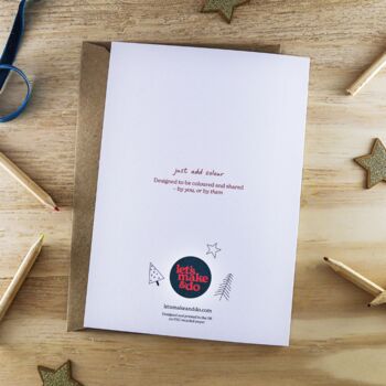 Diy Personalisable Keepsake Christmas Card From Kids, 4 of 9