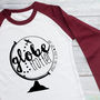 Personalised Globe Trotter Holiday T Shirt, thumbnail 1 of 3