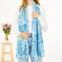 Starry Night Print Scarf, thumbnail 2 of 6