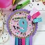 Personalised Pony Theme Birthday Rosette, thumbnail 5 of 5