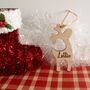 Personalised Reindeer Christmas Tree Decoration, thumbnail 3 of 3