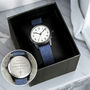 Personalised Religious Blue Watch, thumbnail 1 of 7