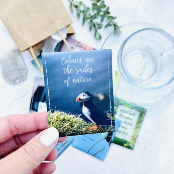 Bird Lover Gifts: Tea Gift Set For Bird Watchers, 6 of 12