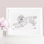 Personalised Pet Line Drawing, thumbnail 7 of 10