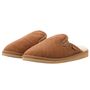 Mens Sheepskin Mule Slippers In Antique Tan, thumbnail 4 of 4