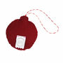 Perfect Pomegranate Sequin Hanging Decoration, thumbnail 3 of 5