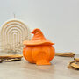 Orange Halloween Pumpkin House Decorative Sweet Bowl, thumbnail 3 of 10