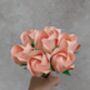 Pastel Origami Paper Roses Bouquet, thumbnail 8 of 11