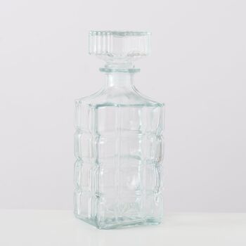 Clear Glass Whisky Bottle, 4 of 7