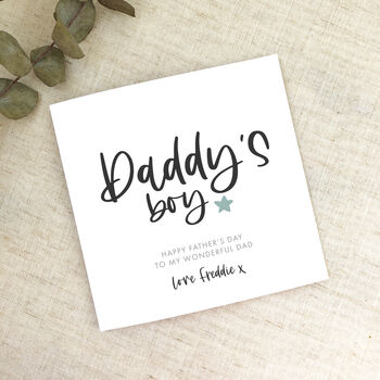 Daddy's Girl Father's Day Card, 2 of 4