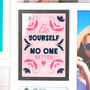 Positive 'Be Yourself' Metal Sign, thumbnail 3 of 4