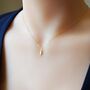 Sterling Silver Tiny Little Lightning Bolt Pendant Necklace, thumbnail 5 of 12
