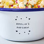 Little Hearts Personalised Popcorn Bowl, thumbnail 6 of 6