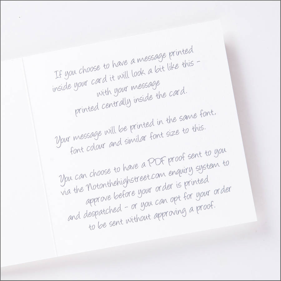 personalised 'sorry you're leaving' card by faith hope & love designs ...