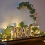 Recycled Metal Peace Sign, thumbnail 6 of 8